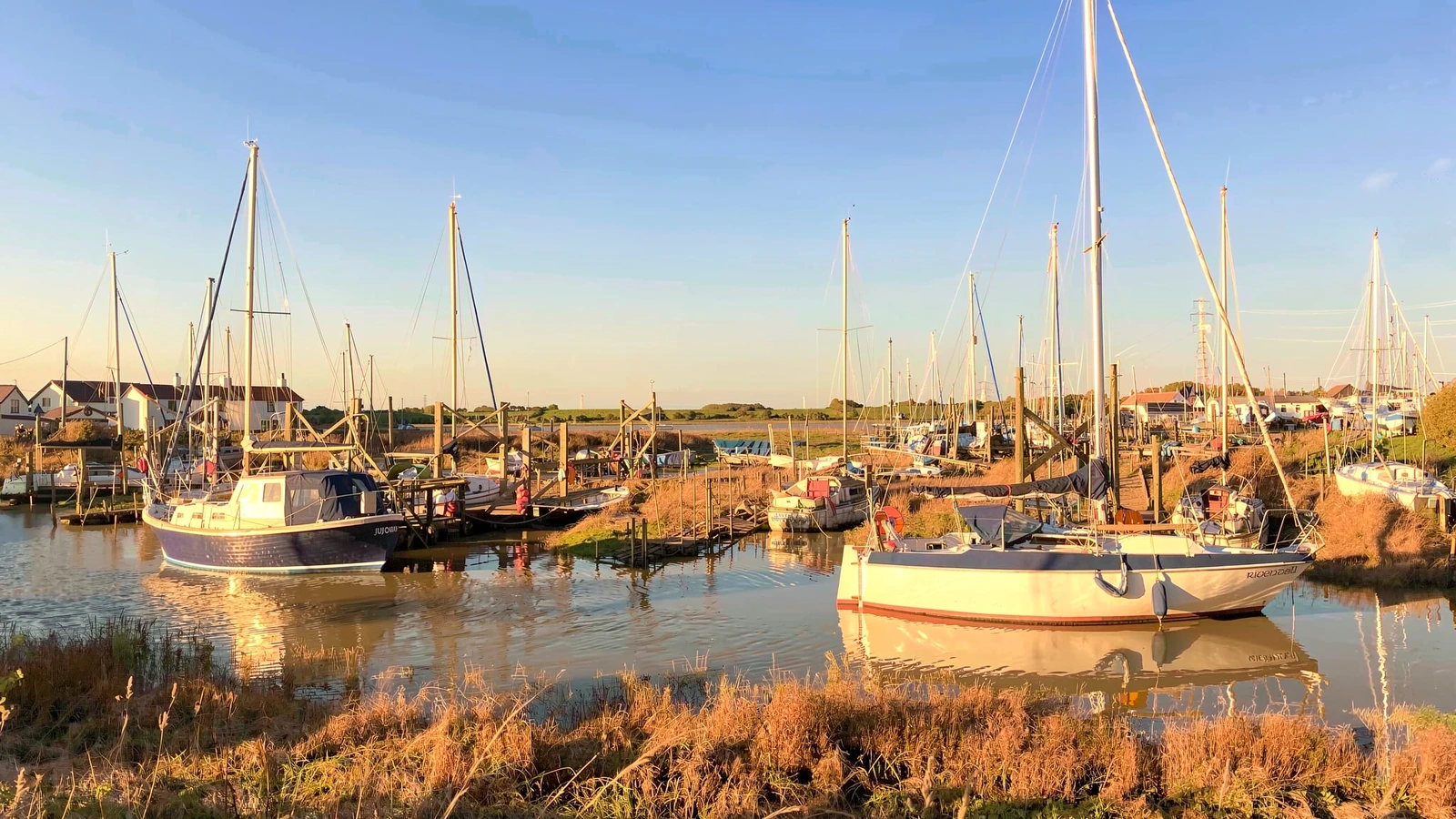 Hambleton marina view