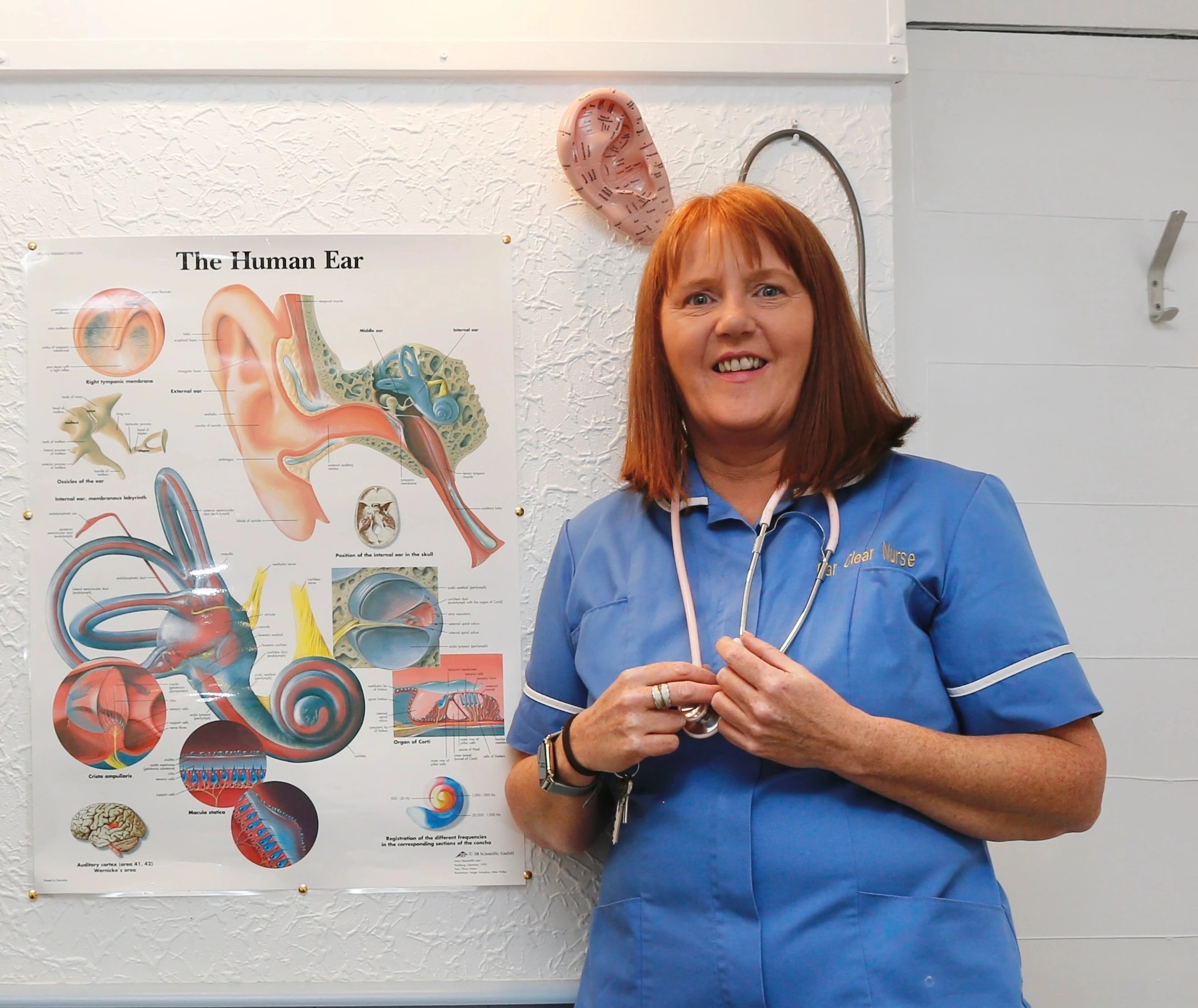 Ear care consultation in a calm and welcoming setting