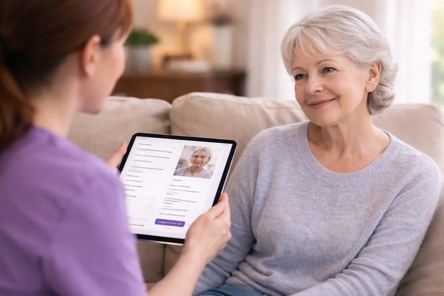 Ear care home visit consultation