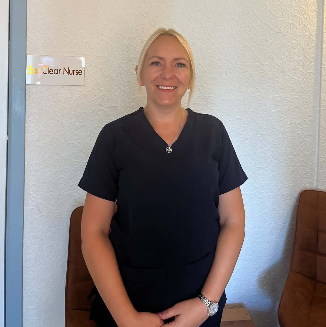 Michaela, ear care nurse at the St Anne's clinic